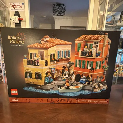 LEGO Ideas Italian Riviera 21359 Complete Set, 3251 Pieces, Ages 18+