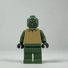 Squidward Spongebob 3825 3827LEGO Minifigure Mini Figure No Accessories 