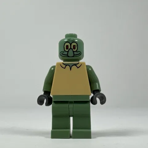 Squidward Spongebob 3825 3827LEGO Minifigure Mini Figure No Accessories 
