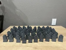 LEGO Gray Rock Panel/Wall Bulk 58 pieces 54782 57512 Perfect For Batcave MOC