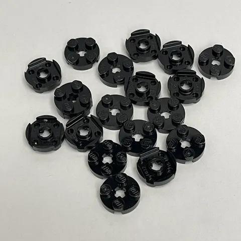 Lego 4032 Black Replacement Parts Pieces Lot of 19