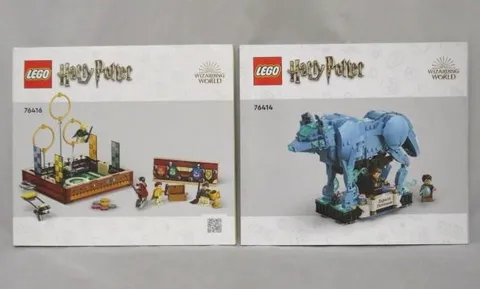 (2) LEGO - HARRY POTTER #76414 & #764168 Hogwarts (Instruction Manual Only) (EX)