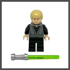 Lego 9496 Star Wars Luke Skywalker Minifigure Lightsaber 2012 Retired