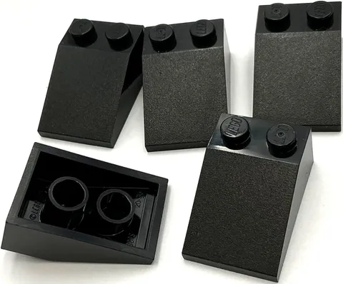 Lego 5 New Black Slopes Sloped 33 3 x 2 Parts