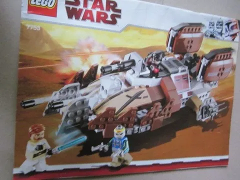 Lego Speed Star Wars Instructions Instruction 7753