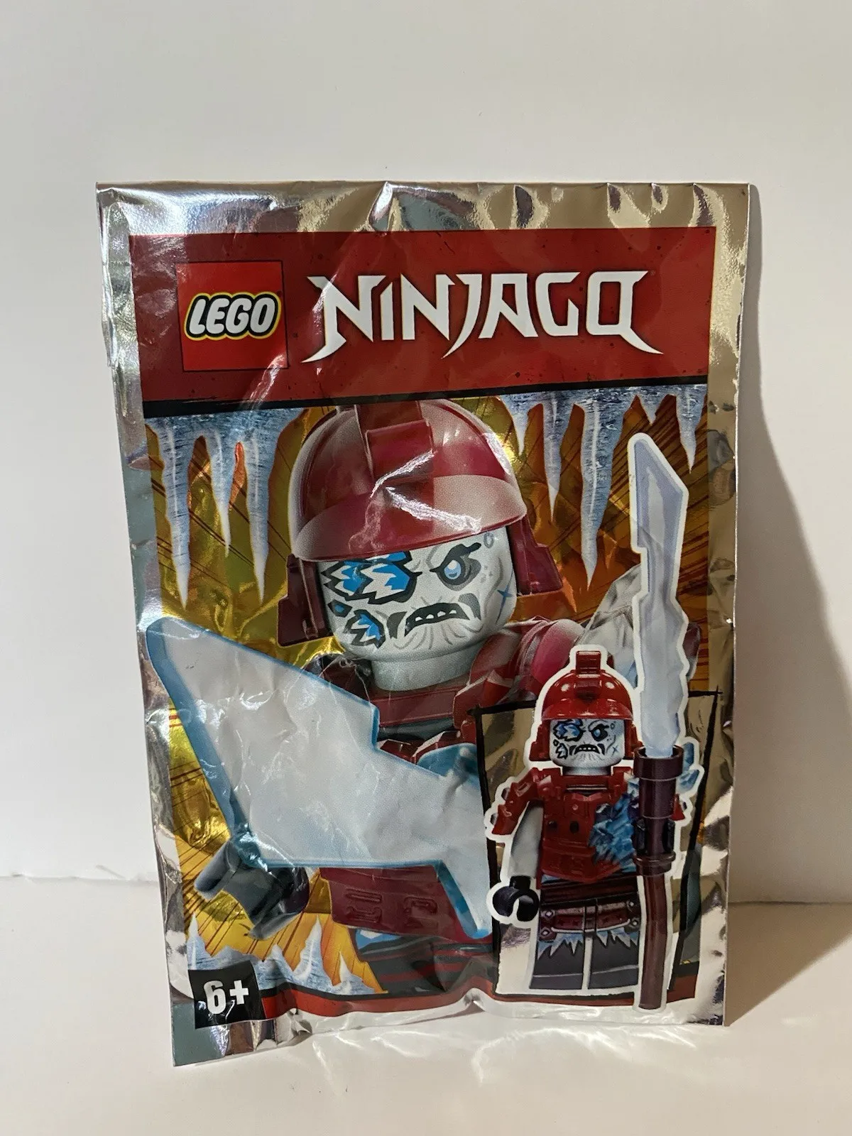 sealed LEGO Ninjago Blizzard Samurai (Set 891956) foil pack from 2019