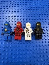 LEGO Ninjago Pilot Season Ninja Minifigure Lot of 4 - AUTHENTIC