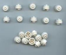 LEGO x 20 White Cone 2 x 2 Truncated 98100 droid head