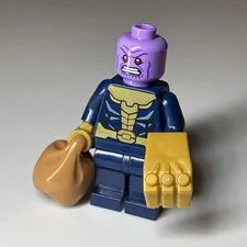 LEGO Minifigure Thanos from Super Heroes Avengers sh0761 Gauntlet