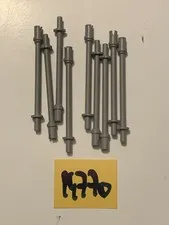 Lego Part Lot Light Grey Rods