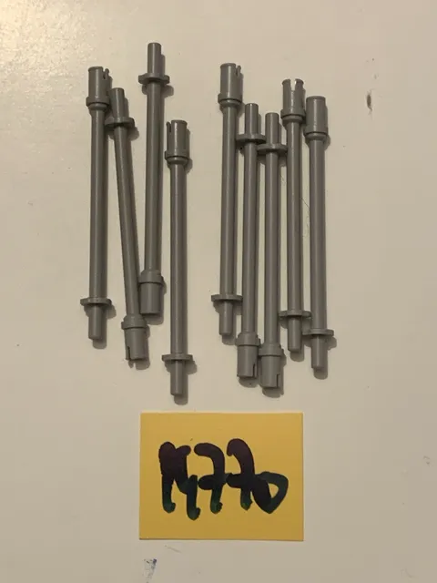 Lego Part Lot Light Grey Rods