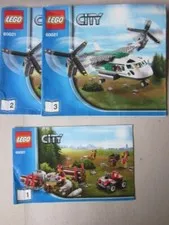 Lego City Building Instructions Instruction 60021 Part 1-3, Part 1-3