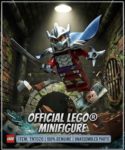 Lego TMNT Teenage Mutant Ninja Turtles SHREDDER 79101 Minifig Minifigure TNT020