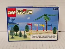 New LEGO Systems Trees and Fences Set #6319 Factory Sealed Retired Free Shipping