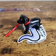 LEGO Animal - Belville Black Dog (6201) Labrador Retriever W/ Eyes And Leash