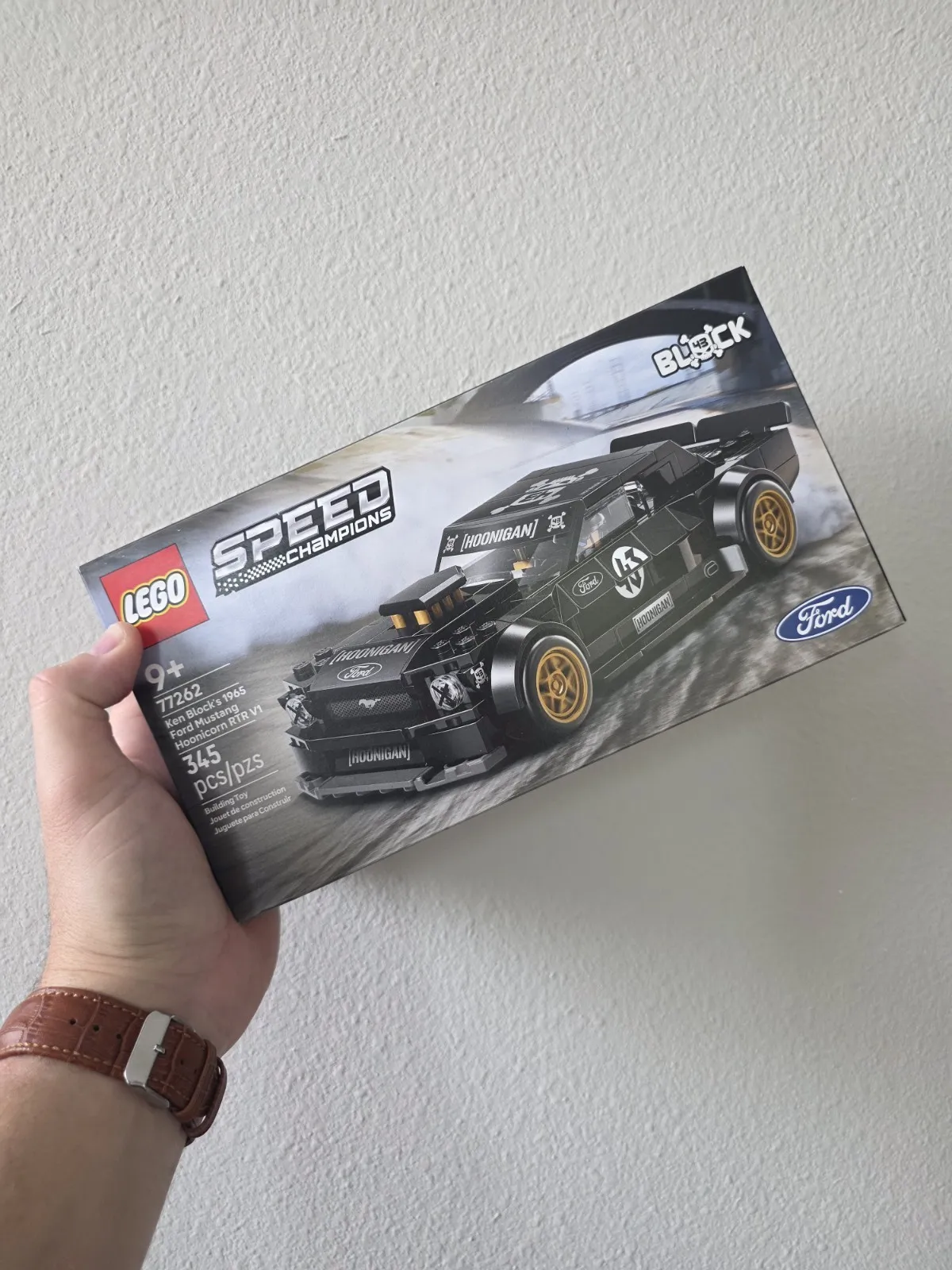 LEGO 77262 Speed Champions Ken Block's 1965 Ford Mustang Hoonicorn RTR V1 New
