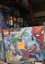 LEGO Marvel Spider-Man Spider Crawler 76114 418pc Complete Set Spider-Man 2099