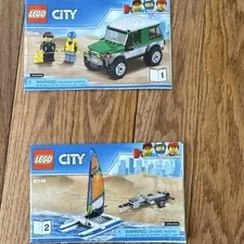 LEGO CITY Set 60149 Illustrated Instruction Manual Booklet Format Booklets (1&2)