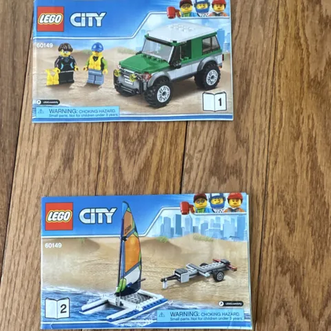 LEGO CITY Set 60149 Illustrated Instruction Manual Booklet Format Booklets (1&2)