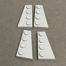 Lego 41769 41770 Light Gray Replacement Parts Pieces Lot of 4