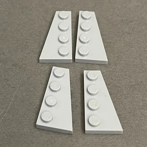 Lego 41769 41770 Light Gray Replacement Parts Pieces Lot of 4