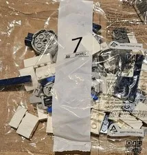 LEGO Star Wars R2-D2 75308 Bag 7 Parts White Pieces Replacement  Part/Bag