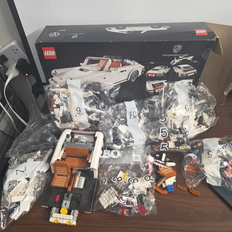 LEGO Icons: Porsche 911 (10295) Partially Built Bags 5-10 Sealed