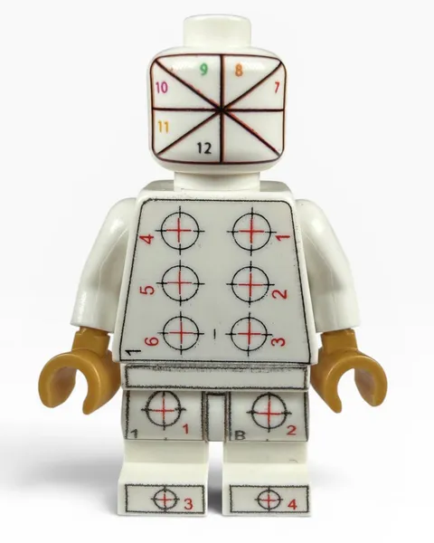 Official Lego Alignment SMART FIG Minifigure Test Print Prototype VERY RARE!
