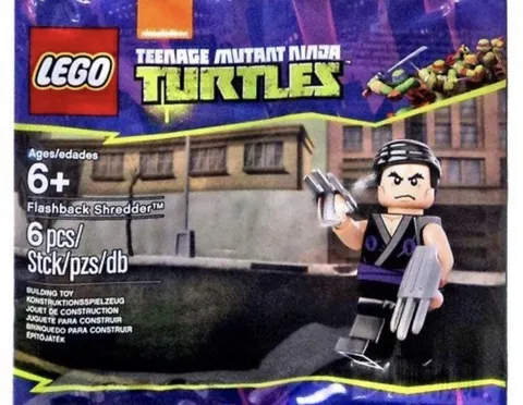 LEGO Teenage Mutant Ninja Turtles 5002127 Flashback Shredder Polybag New. Sealed