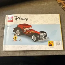 LEGO 43277 Disney Cruella de Vil's Car Instruction Manual Only No Bricks