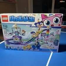 NEW RETIRED SET UNIKITTY! 2018 LEGO SET 41456 UNIKINGDOM FAIRGROUND FUN-515 PCS