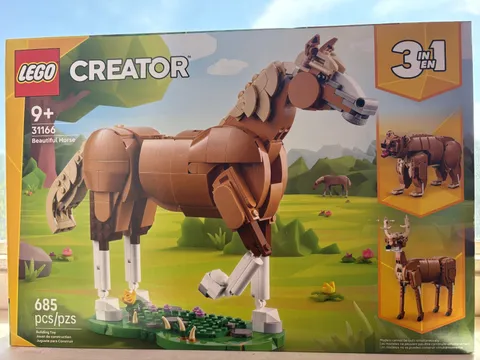 LEGO Creator 3-in-1: Beautiful Horse Building Set 31166 (685 pcs)