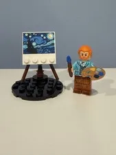 LEGO vincent van gogh Minifigure mini figure doll idea106 starry  night 21333