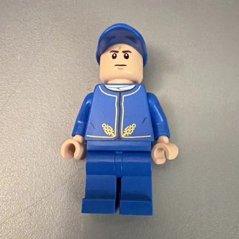 LEGO Star Wars Bespin Guard Minifigure Figure w/ Blue Outfit & Blue Cap