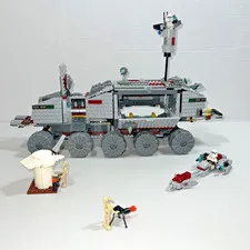 Clone Turbo Tank 7261 w/ Jet Trooper Revenge of The Sith LEGO Star Wars Kashyyyk