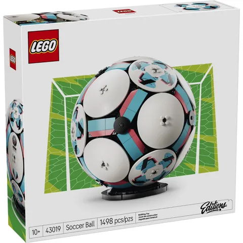LEGO 43019 Soccer Ball Life Size 5 Replica Sports Decor Gift - Sealed Box