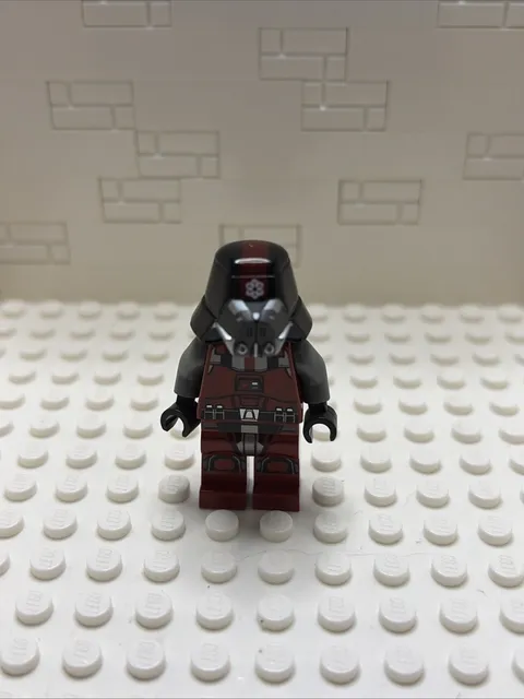 LEGO Star Wars Sith Trooper deep red minifigure 75001 Authentic