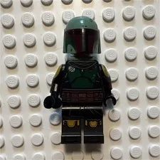LEGO StarWars Boba Fett Minifigure w/ Helmet & Jetpack Star Wars Theme