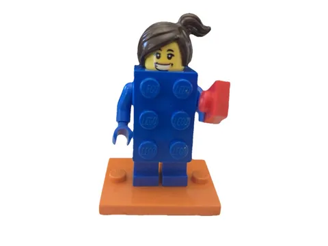 ✅ LEGO Series 18 Collectible Minifigure col314 Brick Suit Girl, col18-3, 71021