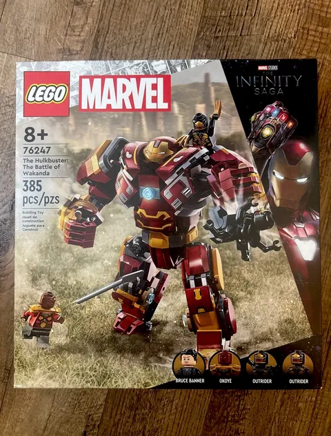 New! LEGO Marvel Hulkbuster: Battle of Wakanda 76247 Avengers Infinity Saga