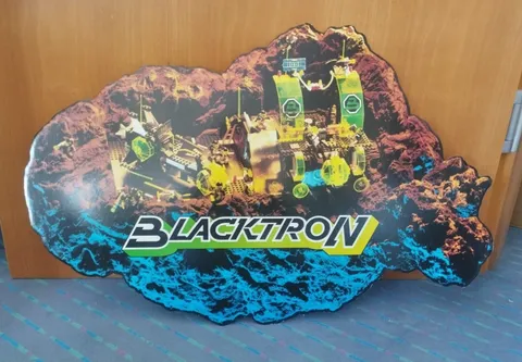 LEGO Blacktron Space Cardboard Store Display Sign 6988 Alpha Centauri Outpost