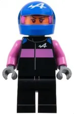 LEGO® Minifig sc128 - BWT Alpine F1 Team A524 Driver