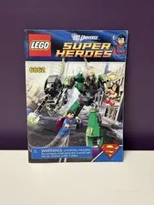 LEGO 6862 DC Super Heroes Superman Vs. Power Armour Lex Instruction Manual Only