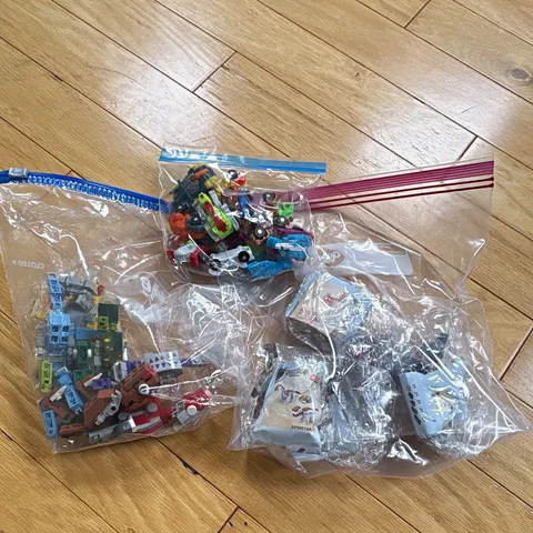 LEGO Dinosaur Bulk Lot Mixed Pieces & Parts w/ Small Vehicles