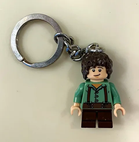 LEGO Frodo Baggins Minifigure Keychain 853093 Lord of the Rings