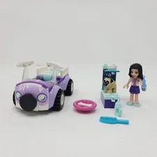 Lego Friends Emma's Mobile Veterinary Clinic 41360 Complete No Box or Manual
