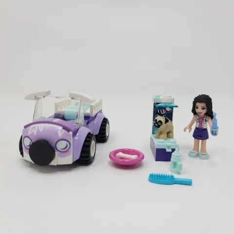 Lego Friends Emma's Mobile Veterinary Clinic 41360 Complete No Box or Manual