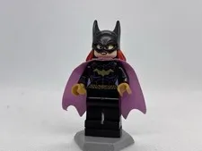 Lego - Batgirl (Black Suit - Lavendar Cape) SH0092 Minifigure Authentic