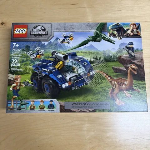 Lego Jurassic World 75940 Gallimimus and Pteranodon Breakout 2 New Sealed