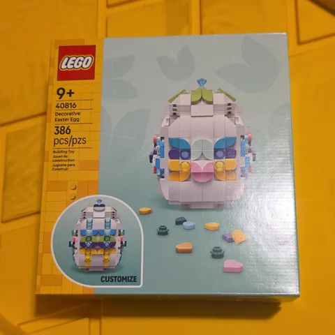 LEGO Decorative Easter Egg 40816 Customizable 386 pcs Age 9+